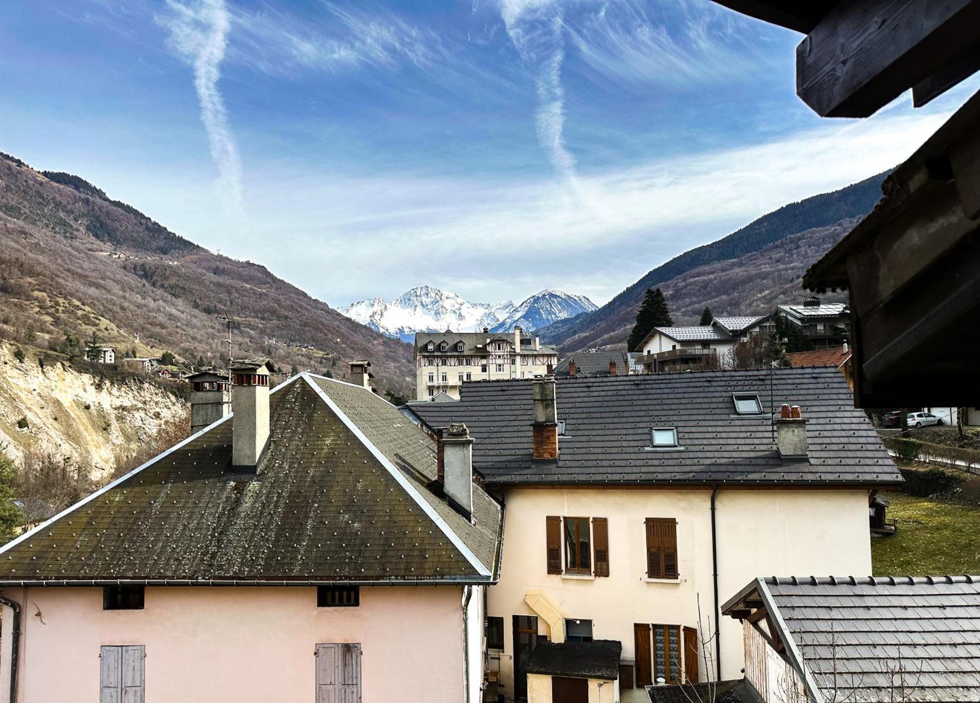 2- Studio Brides-Les-Bains Tout Confort Avec Vue Vanoise ภายนอก รูปภาพ
